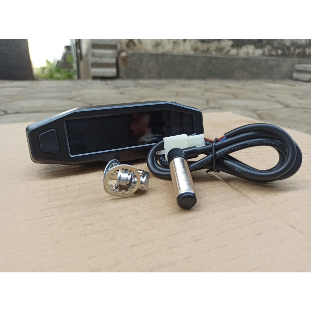 Jual Spedometer Digital Model KTM Speedometer Universal + Sensor