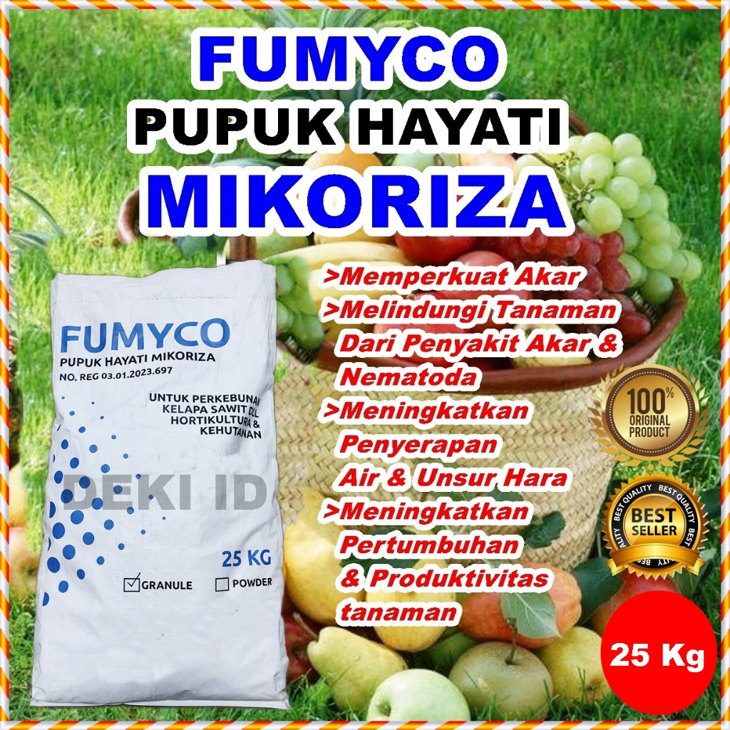 Jual Pupuk Mikoriza Fumyco Granule 25 Kg Via Kargo Agen Hayati Jamur ...