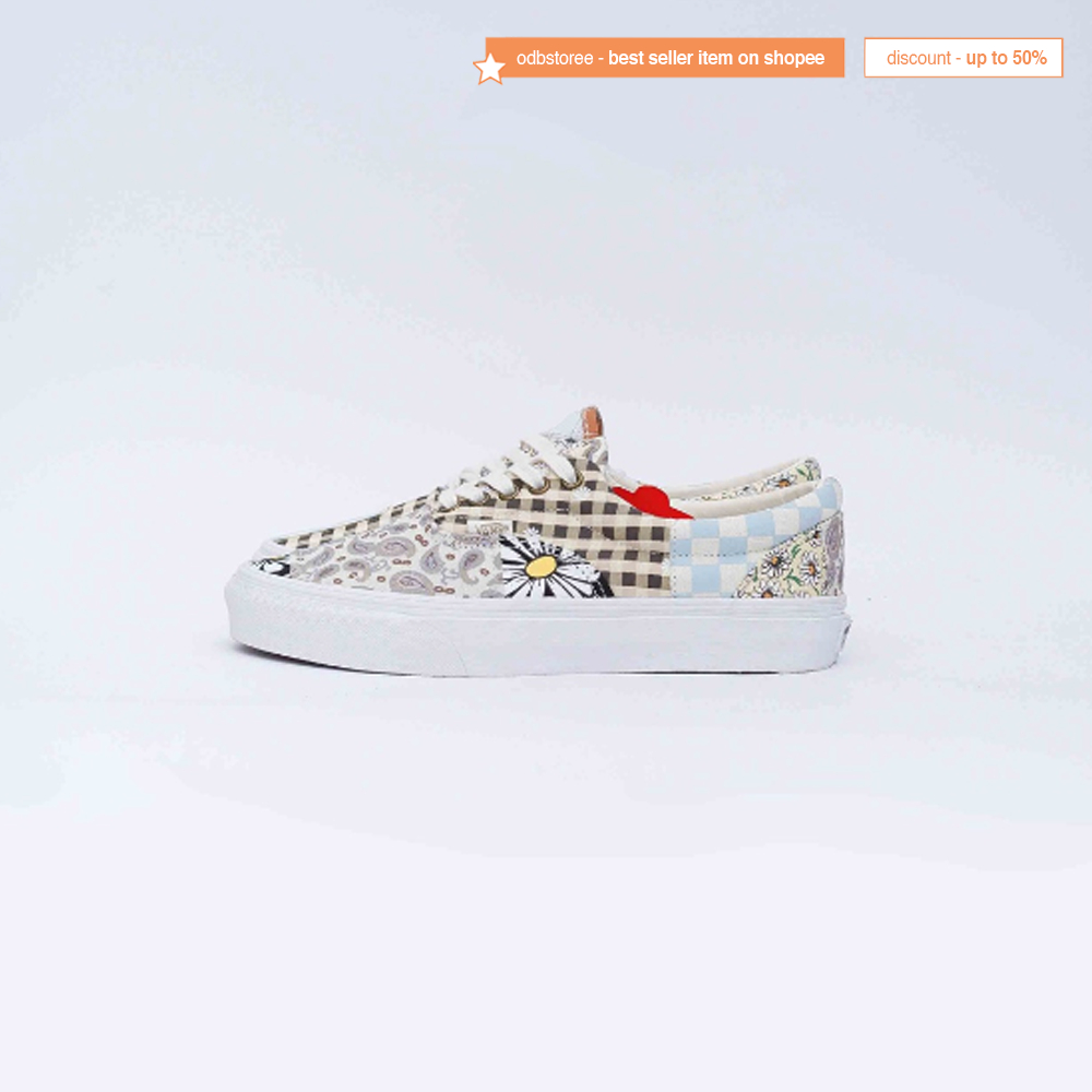 Jual VANS Era Classic Meadow Patchwork Global Market Original 100