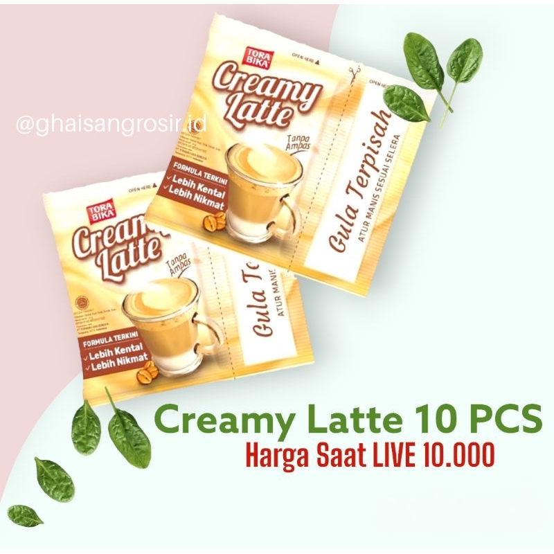 Jual Kopi Renceng Torabika Creamy Latte 10 Pcs Shopee Indonesia 5125