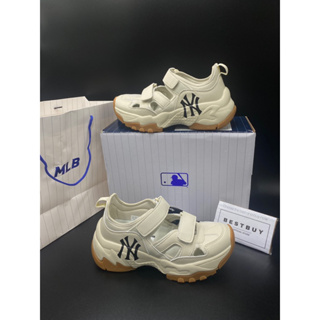 Jual MLB Korea Chunky Sandal Dia Monogram - Beige Original 2023