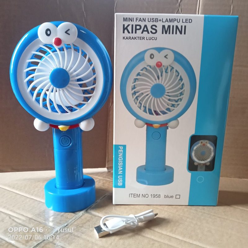 Jual Kipas Mini + LED / Kipas Tangan Karakter | Shopee Indonesia