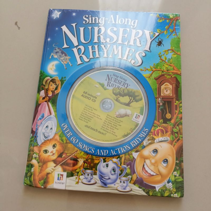 Jual Buku musik anak sing along nursery rhymes with CD | Shopee Indonesia