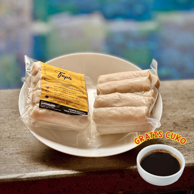 Jual PEMPEK EMPEK EMPEK PALEMBANG LENJER IKAN TENGGIRI FROZEN FOOD MPEK ...
