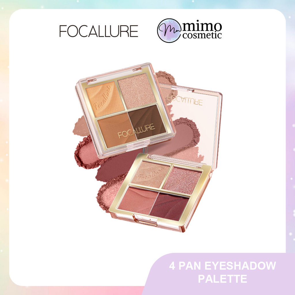 Jual Focallure 4 Pan Eyeshadow Palette Fa314 Shopee Indonesia