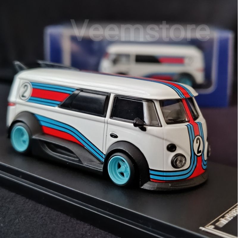 Jual Die Cast 1:64 Volkswagen T1 Kombi RWB Van Speed [Mini Dream ...