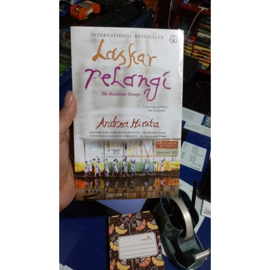 Jual Buku Laskar Pelangi New Edition Andrea Hirata Bentang Original