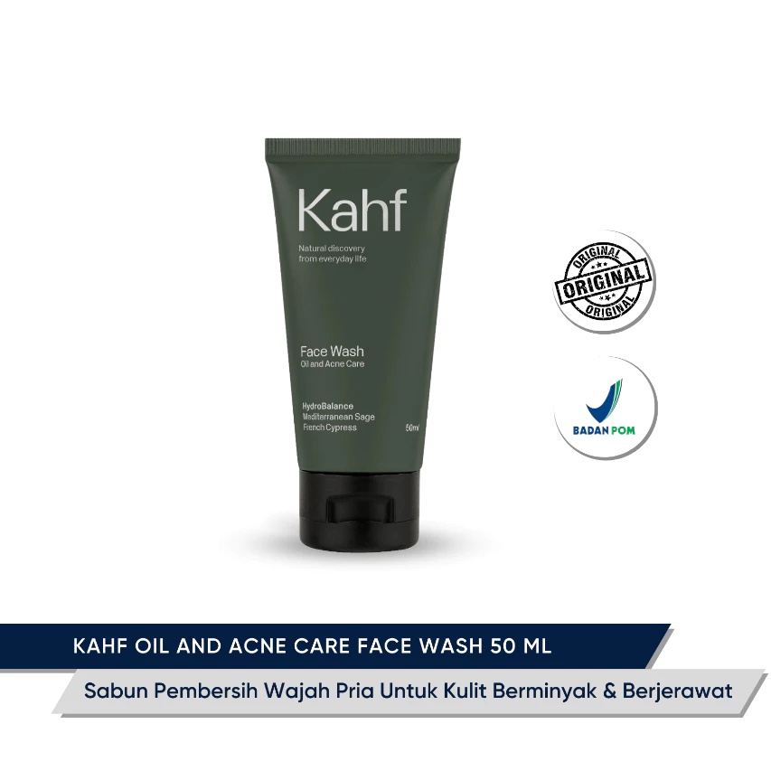 Jual MFI KAHF FACE WASH OIL AND ACNE CARE NETTO 50 ML Shopee