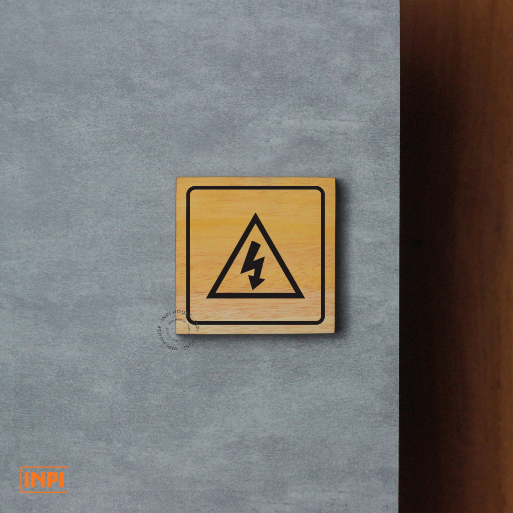 Jual area electrical sign system - electrical room signage - wall sign ...