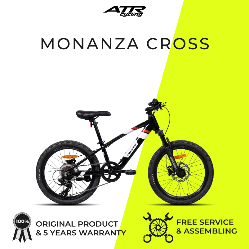 Jual SEPEDA GUNUNG MTB AL 20-08S U MONANZA CROSS (23.1) BK-WH | Shopee ...