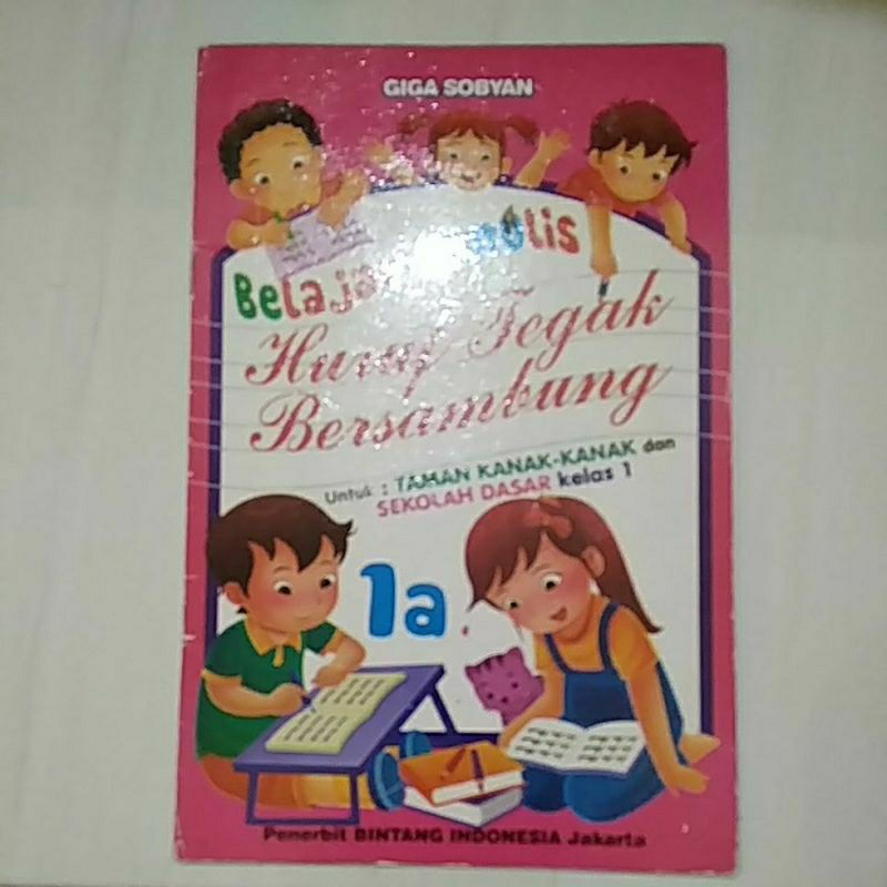 Jual Buku Bekas Belajar Menulis Huruf Tegak Bersambung | Shopee Indonesia