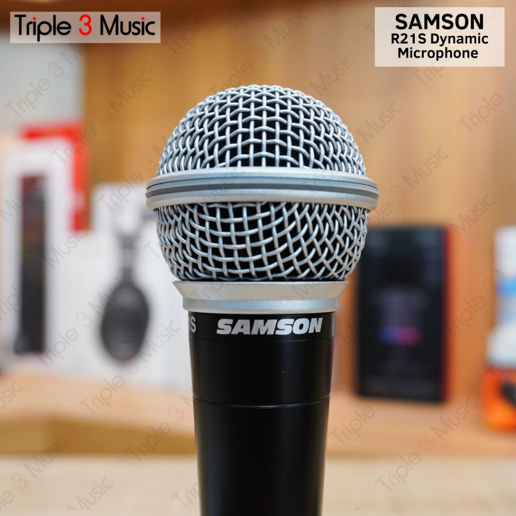 Jual Samson R21S Dynamic Microphone SCR21S | Shopee Indonesia