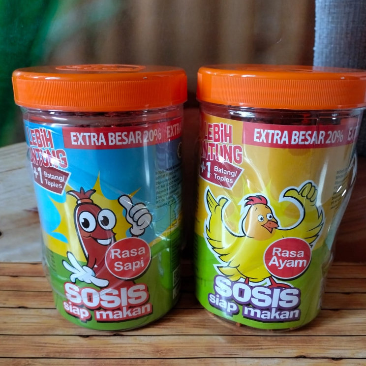 Jual SOSIS So NICE SIAP MAKAN RASA SAPI RASA AYAM 25 Pcs x 21 gr ...