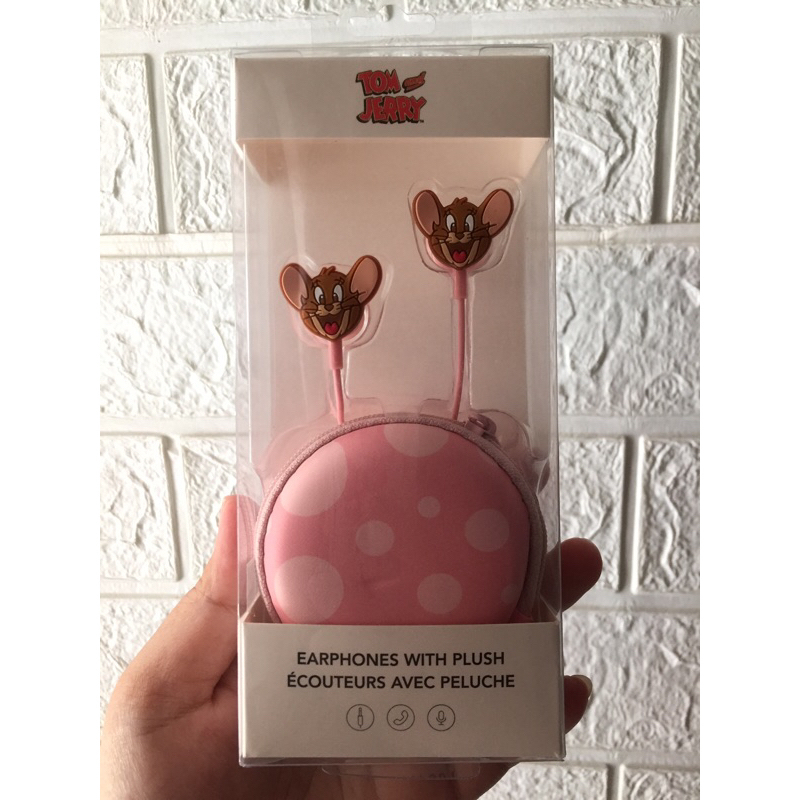 Jual ERAPHONES WITH PLUS MINISO TOM&JERRY PINK | Shopee Indonesia