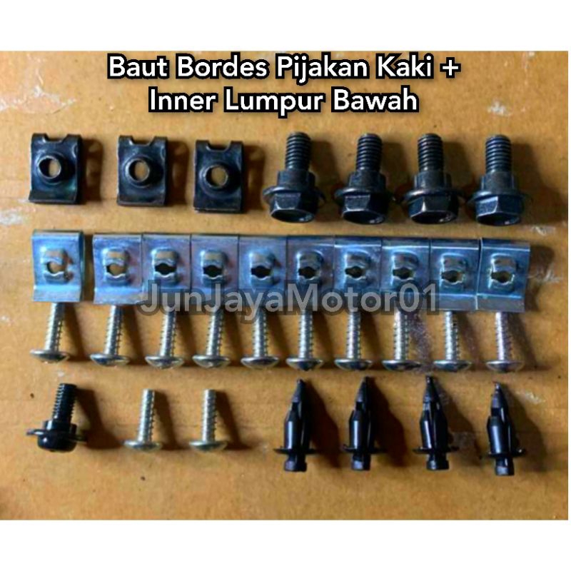 Jual Baut Lengkap Full Set Body Honda Scoopy Esp Baut