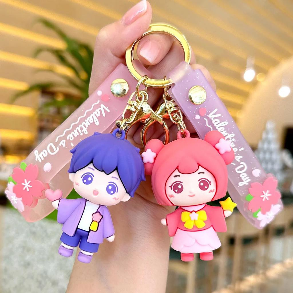 Jual ( TANPA STRAP TALI )GANTUNGAN KUNCI KARAKTER LITTLE BOY & LITTLE ...