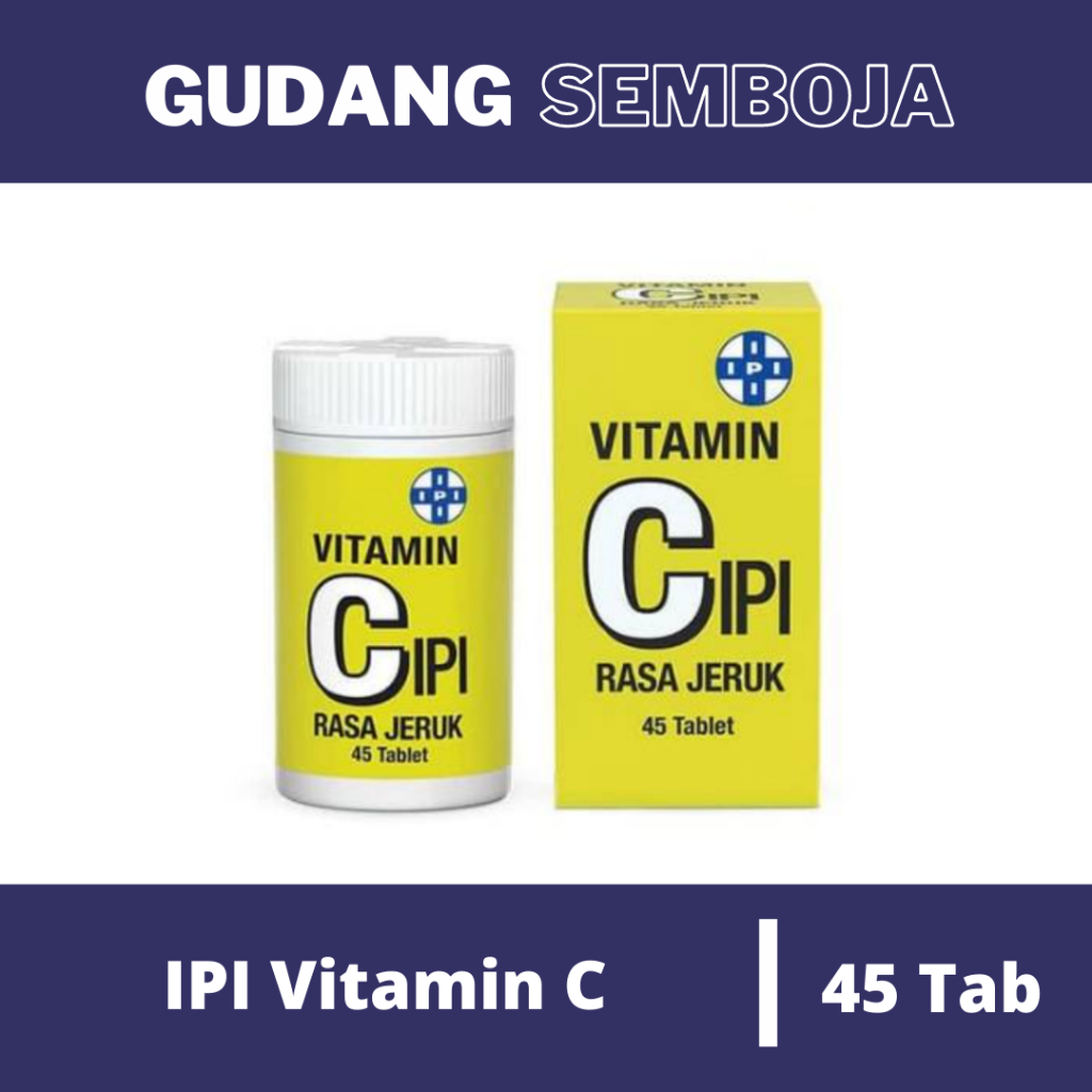 Jual Ipi Vitamin C Vitamin Daya Tahan Tubuh Tablet Shopee Indonesia