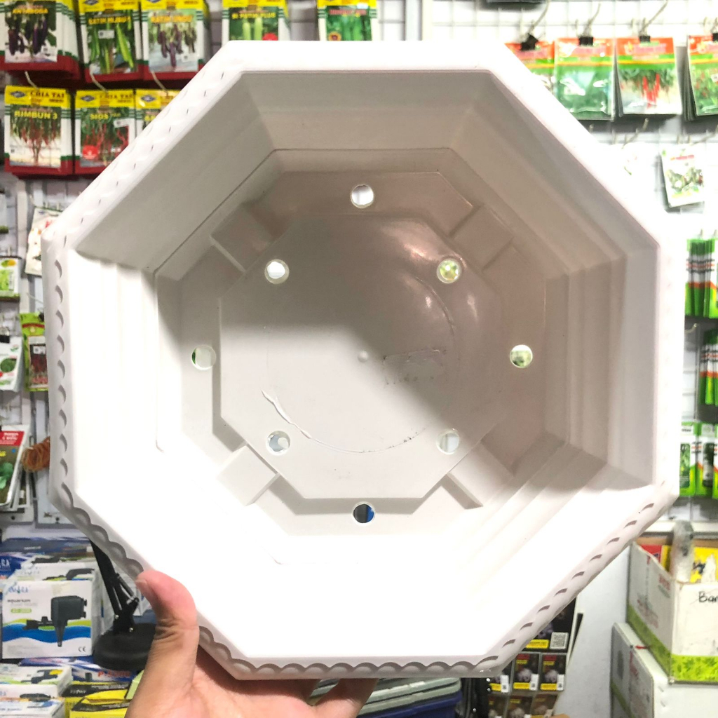Jual Pot Bunga Plastik Ceper Murah Vas Tanaman Hias Bonsai Santigi 30 ...