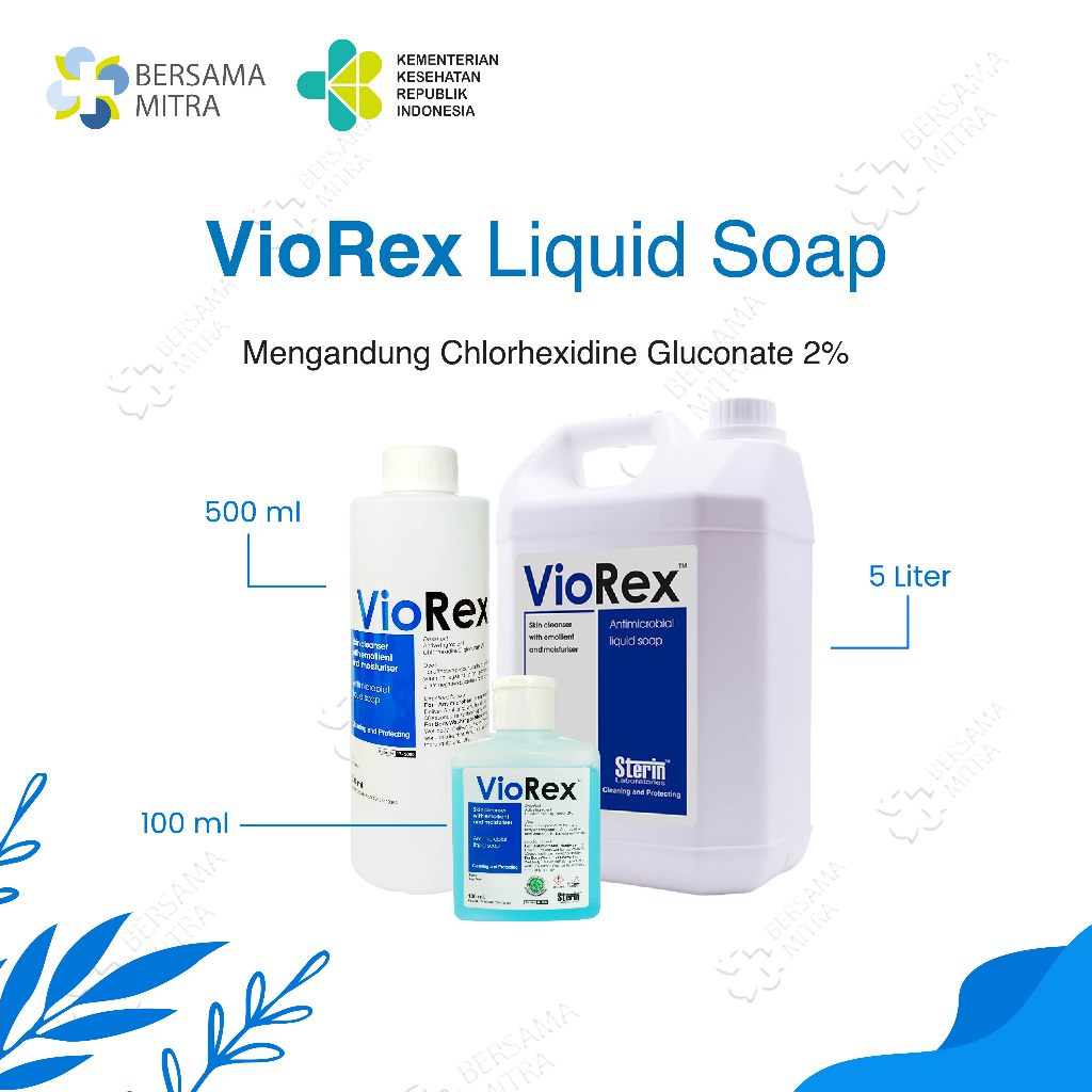 Jual VioRex Antimicrobial Liquid Soap - Botol 500ml | Shopee Indonesia