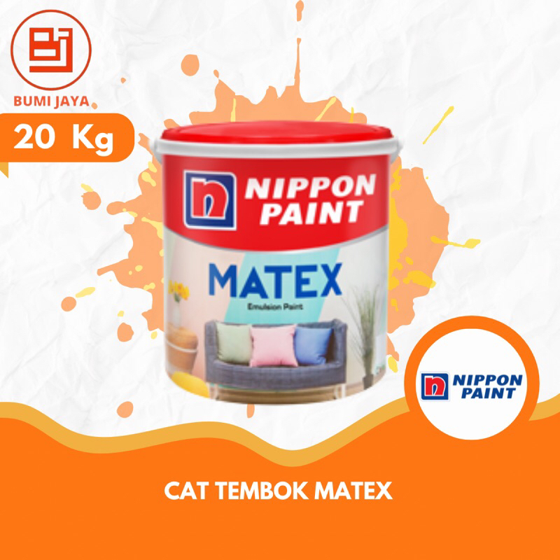 Jual Cat Tembok Murah Nippon Paint Matex 20kg | Shopee Indonesia