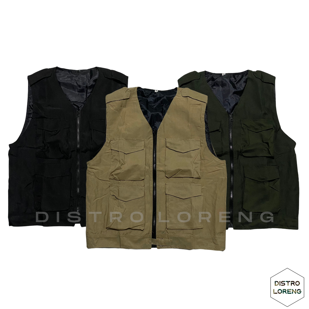 Jual Rompi Tactical King Rompi Lapangan Outdoor Rompi Vest Casual