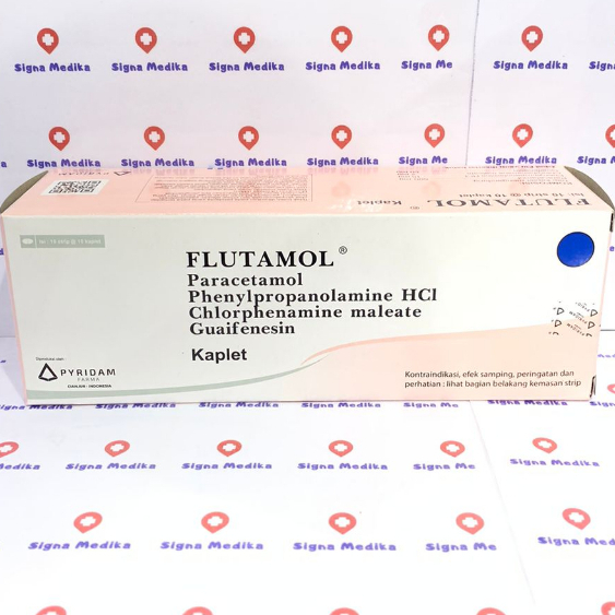 Jual Flutamol Box Isi 10 Strip @10 Tablet - Obat Batuk Pilek | Shopee