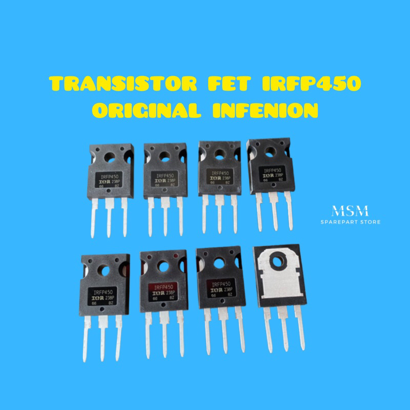 Jual TRANSISTOR FET IRFP450 ORIGINAL INFENION Shopee Indonesia