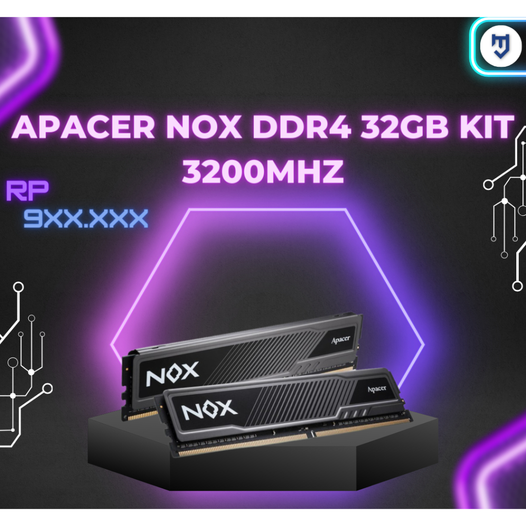Jual Apacer NOX DDR4 3200Mhz 32GB Dual Channel (2X16GB) | Shopee Indonesia