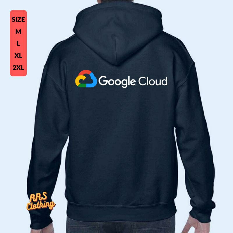 Jual Jaket hoodie zipper programmer google cloud buku coding ...