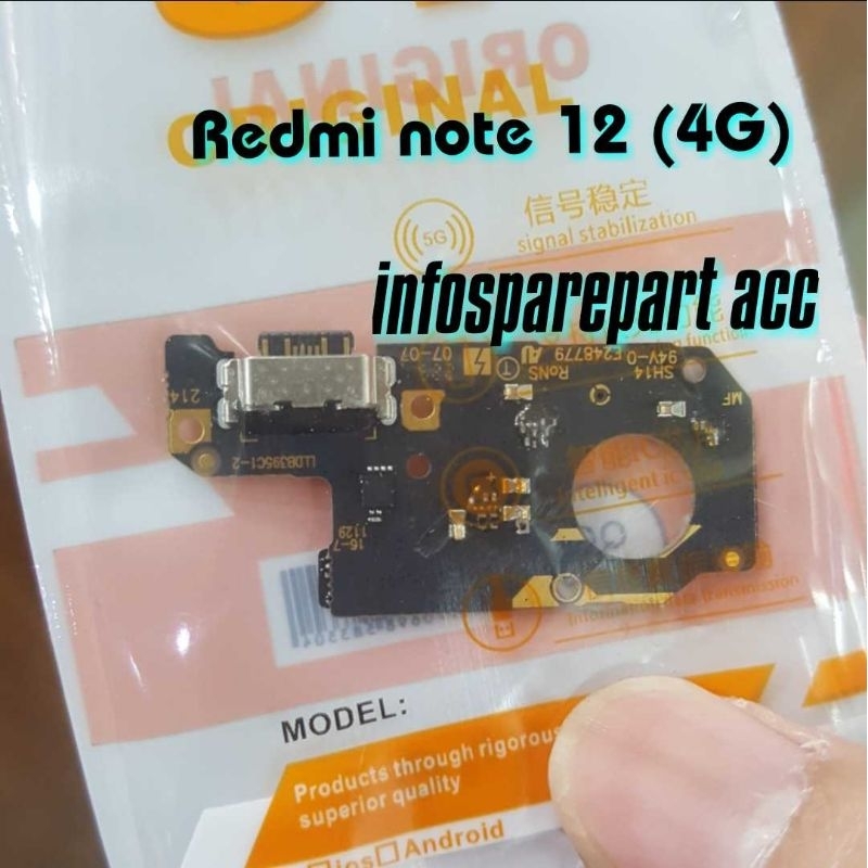 Jual pcb konektor cas Charger Redmi note 12 | Shopee Indonesia