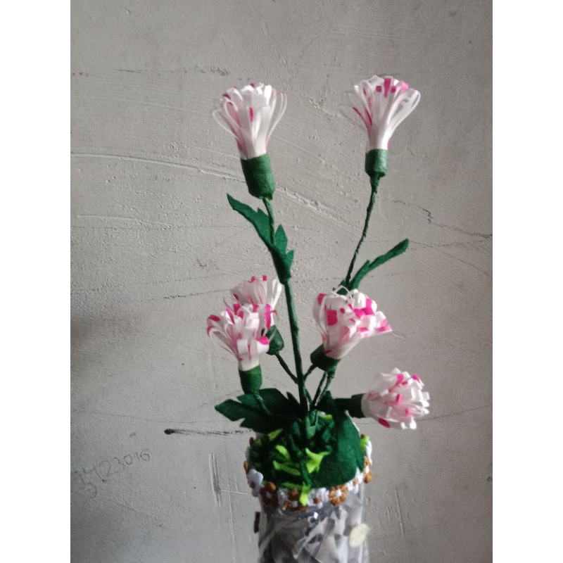 Jual vas bunga dari botol plastik / vas bunga dari gelas plastik