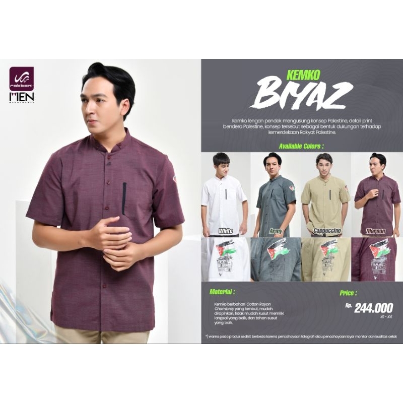 Jual RABBANI-KEMEJA KOKO RABBANI KEMKO BIYAZ | Shopee Indonesia