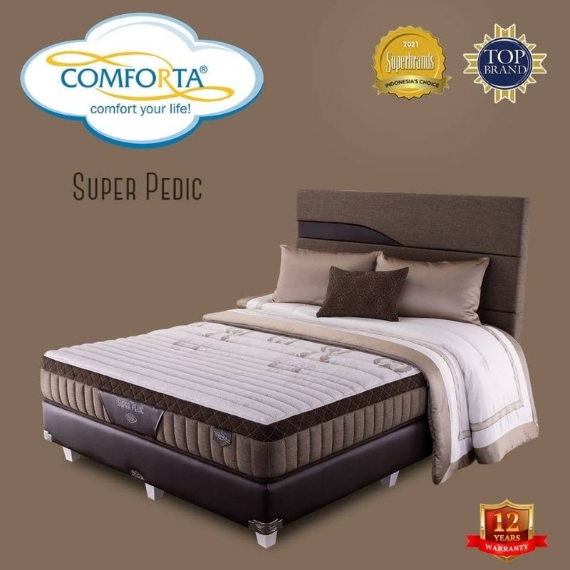 Jual Kasur Springbed Comforta Super Pedic 180 X 200 Cm | Shopee Indonesia