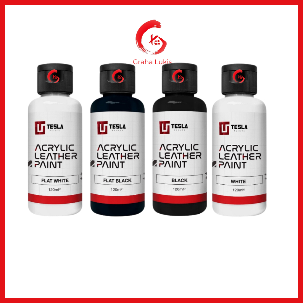 Jual TESLA Acrylic Leather Paint 120ML - SATUAN | Shopee Indonesia