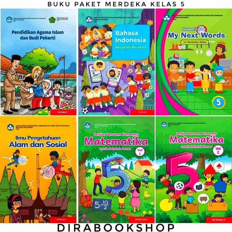 Jual Buku Paket Kelas 5 Kurikulum Merdeka Shopee Indonesia