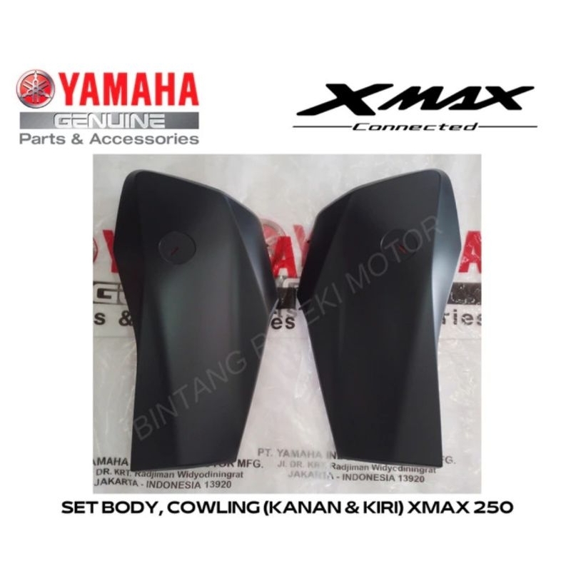 Jual Body Cowling Cover Body Depan Kiri Kanan Yamaha New Xmax Connected Original Shopee