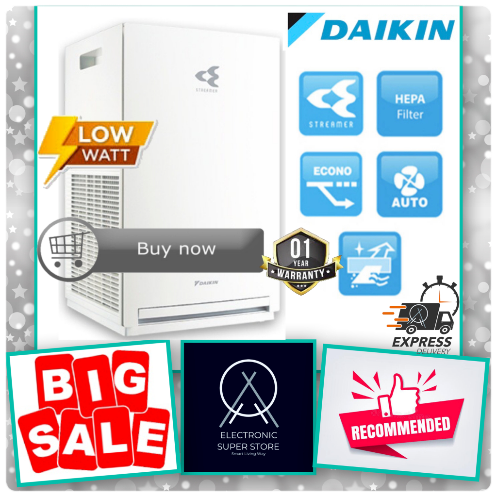 Jual DAIKIN AIR PURIFIER MC30YVM MC30 YVM7 STREAMER TECHNOLOGY LOW WATT