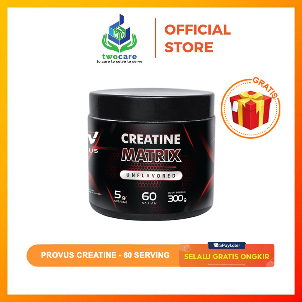 Jual Provus Creatine Matrix Creatine Monohydrate 300 gram ( 60 serving