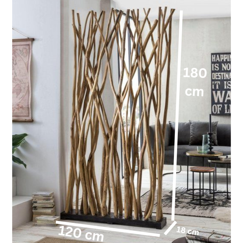 Jual Dekorasi Ranting Outdoor ranting kayu jati tinggi 180cm lebar ...