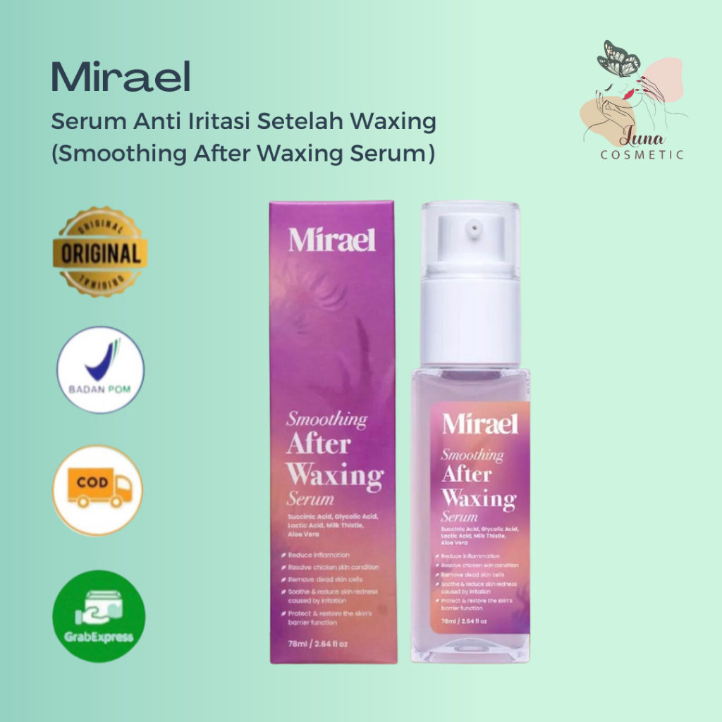 Jual Mirael Serum Anti Iritasi Setelah Waxing (Smoothing After Waxing