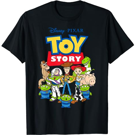 Disney Reg Print Toy Story Kaos Lengan Pendek Wanita main image 0