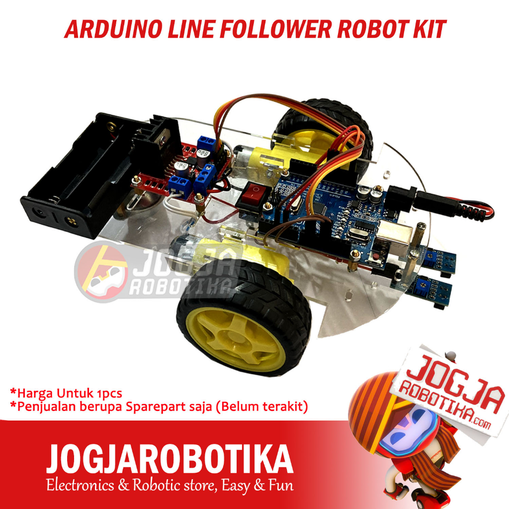 Jual Arduino Line Follower Robot Kit | Shopee Indonesia