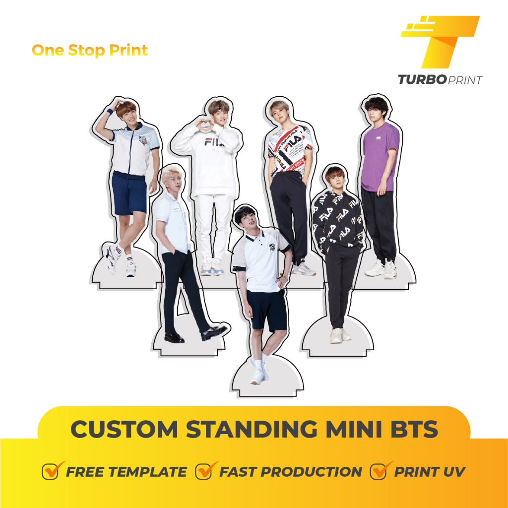 Jual STAND FIGURE BTS STANDEE ACRYLIC ARMY / KPOP SET SPECIAL ...