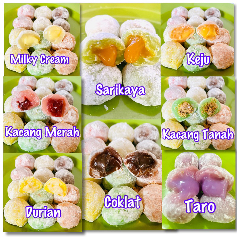 Jual Mochi Susu aneka rasa isi 9 #kuemochi #mochi | Shopee Indonesia
