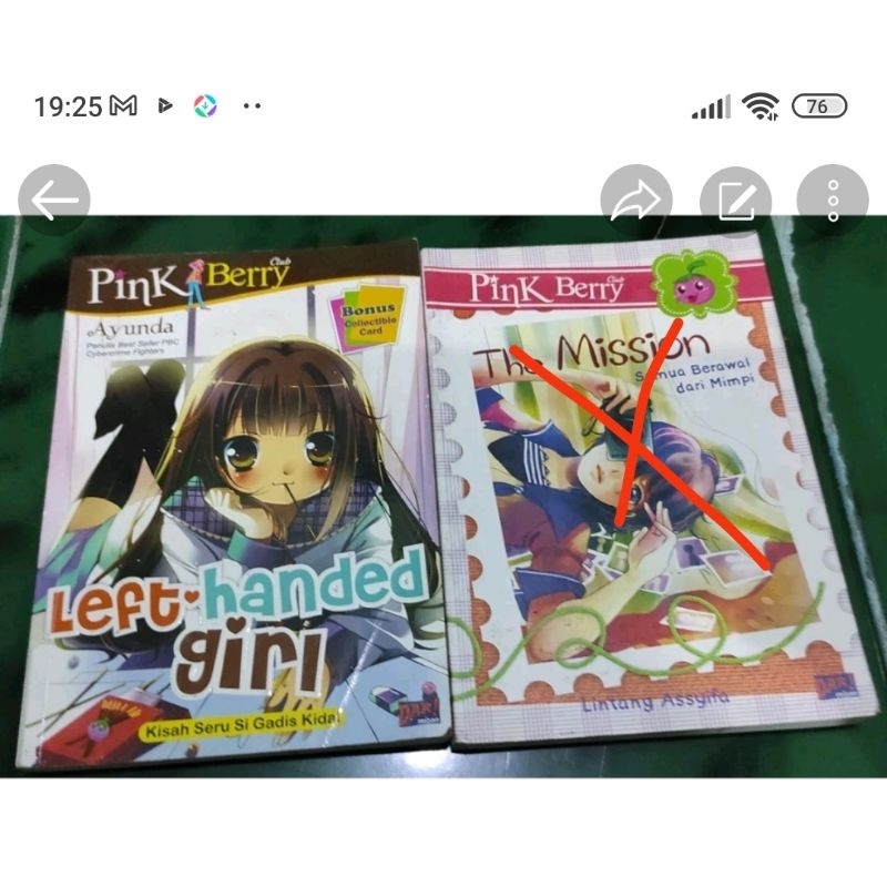 Jual Buku Novel Remaja "Pink Berry" | Shopee Indonesia