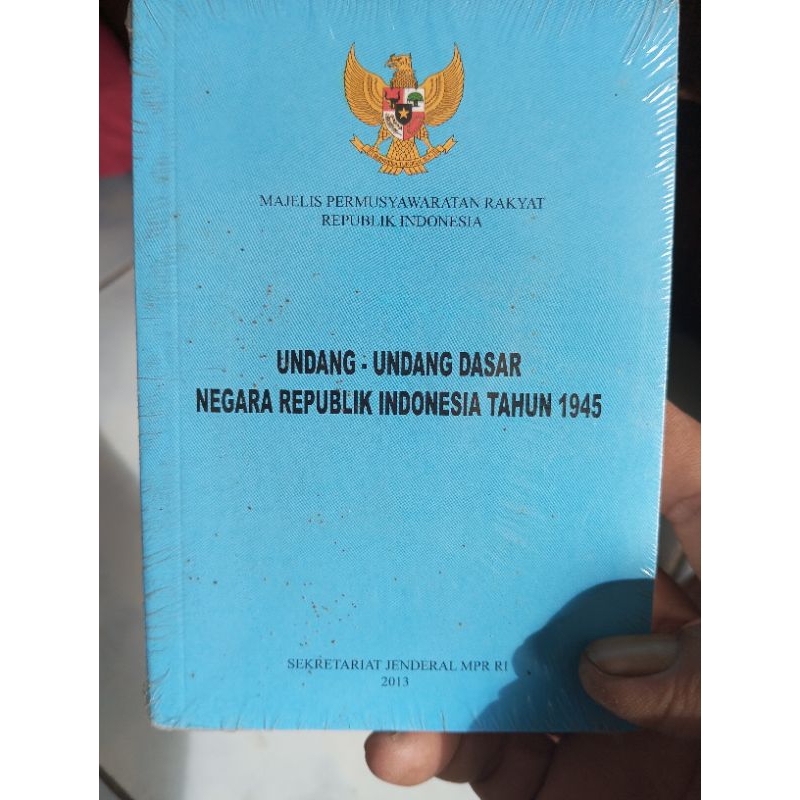 Jual Buku Undang-undang Dasar Negara Republik Indonesia Tahun 1945 Dan ...