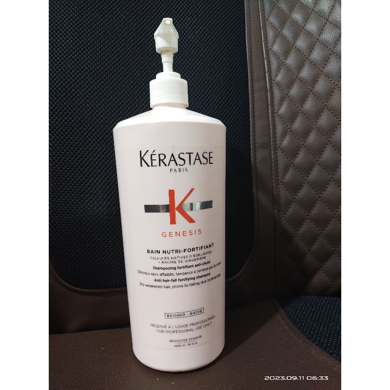 Jual botol kosong Conditioner genesis kerastase free pump Original ...
