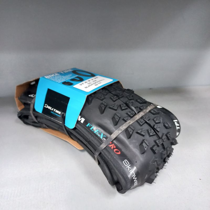 Jual Ban Luar 27.5 x 2.25 Sepeda MTB 62 TPI Kevlar Deli Tire Delium ...