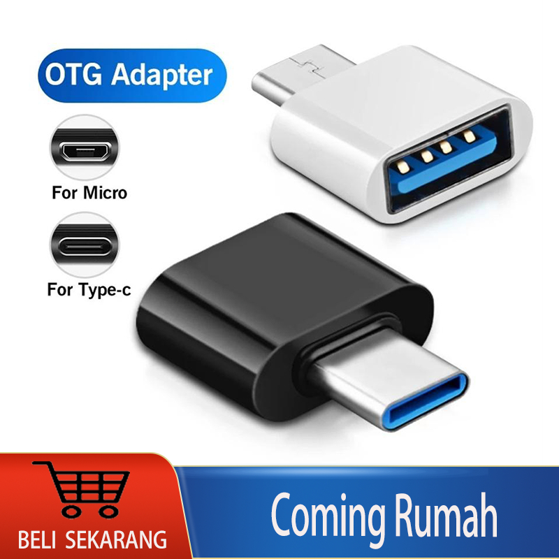 Jual OTG Micro USB dan OTG Type C OTG Hp Android OTG USB Flashdisk