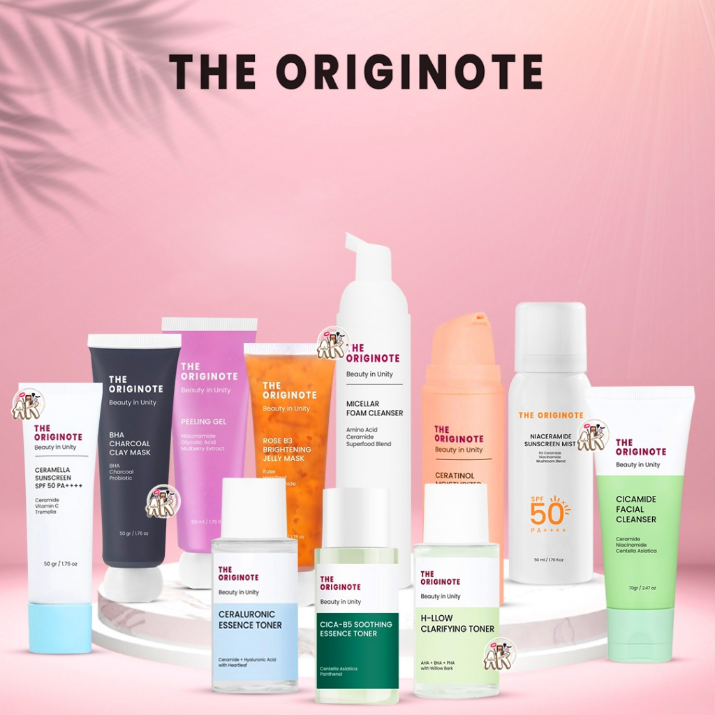 Jual THE ORIGINOTE SKINCARE ( SUNSCREEN / CLAY MASK / PEELING GEL